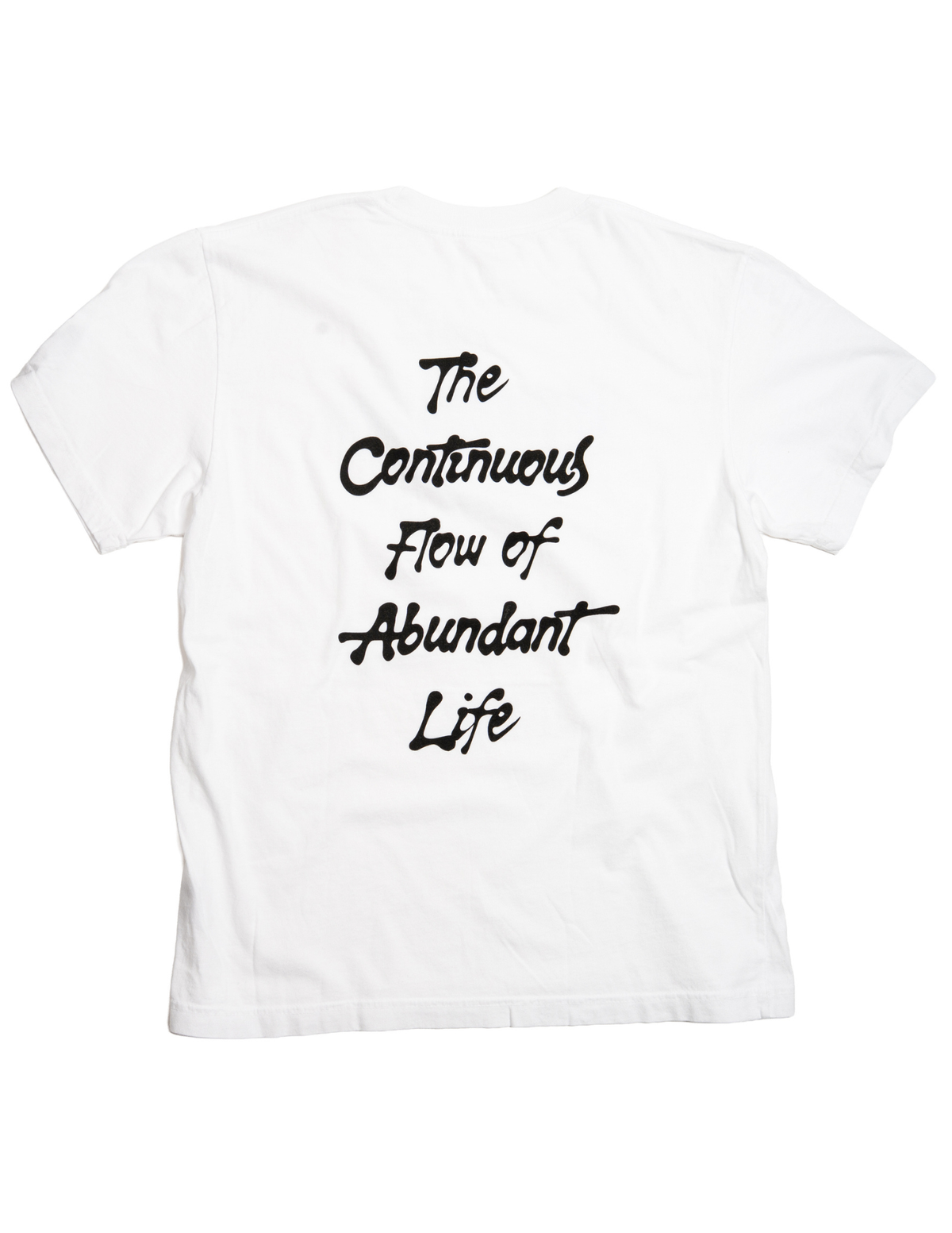 Abundant Life Tee - White