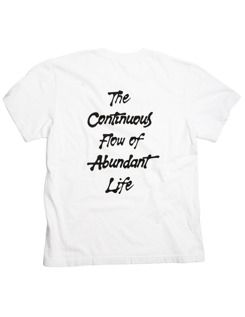 Abundant Life Tee - White